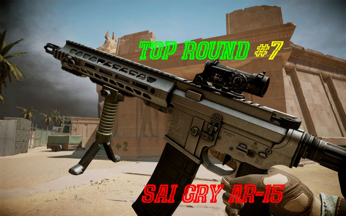 Top Round #7 - SAI GRY AR-15 #CWLoser