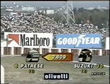 Gran Premio del Giappone 1990: Tachimetro digitale di A. Suzuki e camera car di Mansell