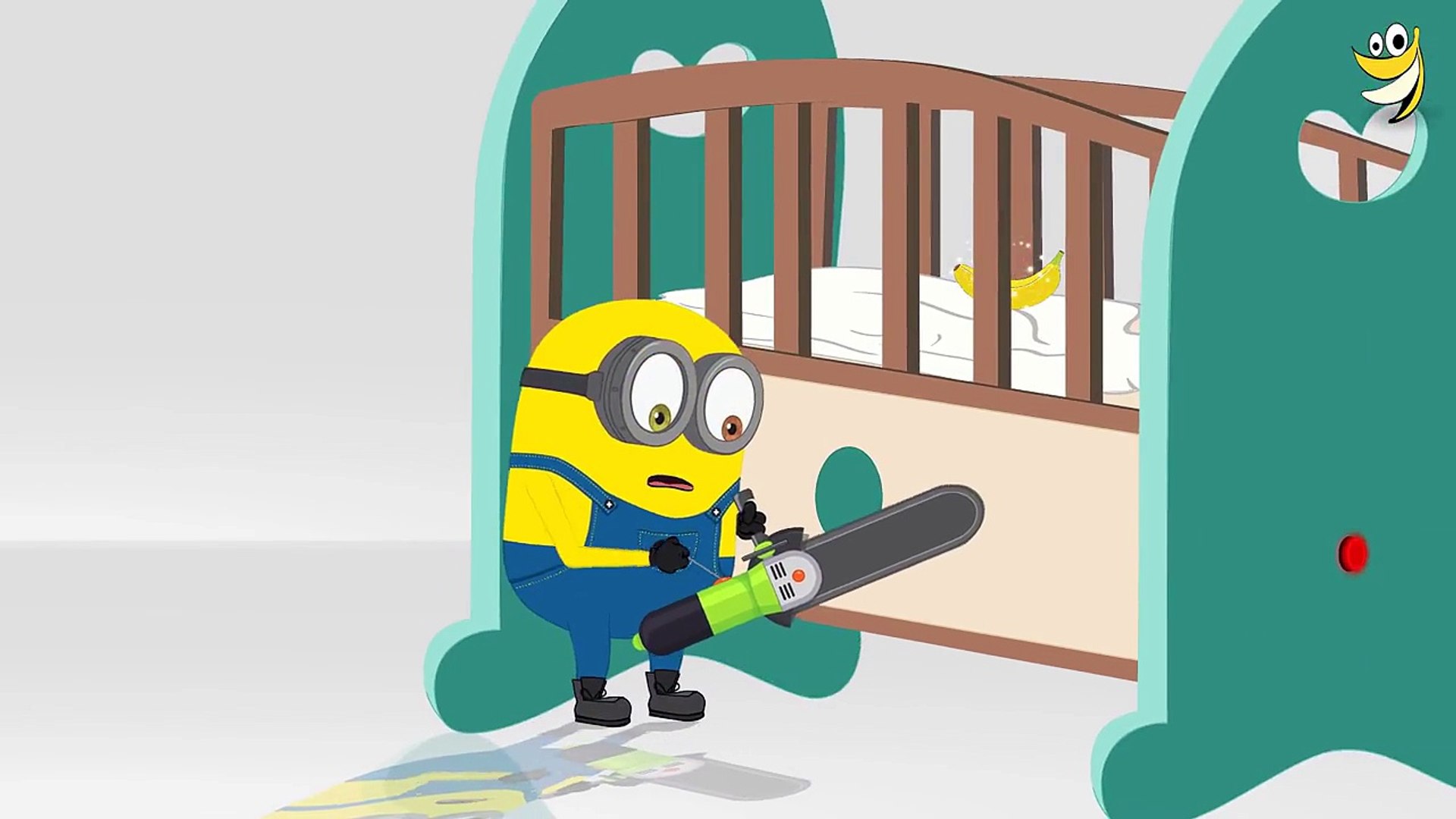 Minions Banana Baby Crib Funny Cartoon - Minions Mini Movies 2016 [HD] -  video Dailymotion