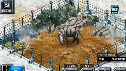 Jurassic Park Builder: GLACIER Tournament: Part 5 Wolf! HD