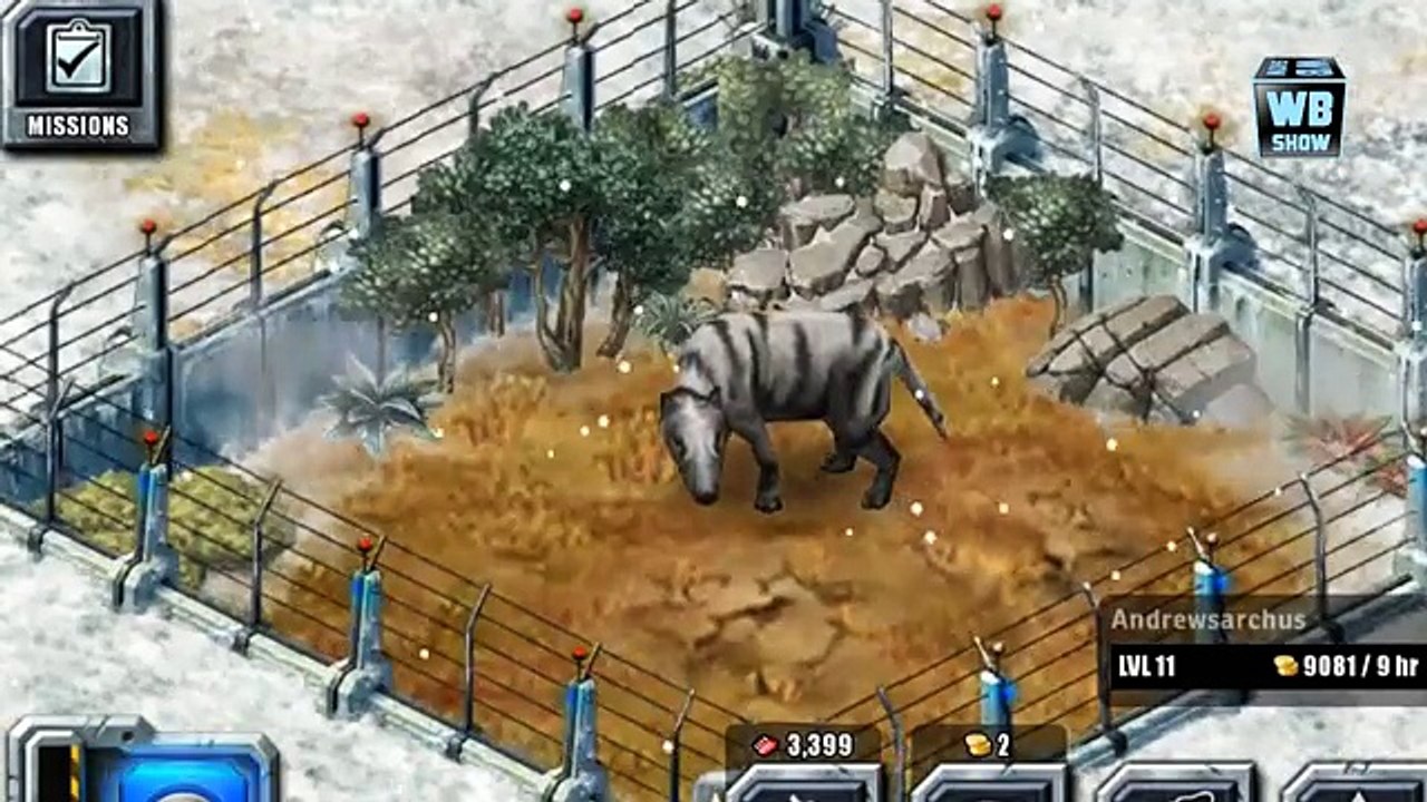 Jurassic Park Builder: GLACIER Tournament: Part 5 Wolf! HD