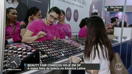 Feira em São Paulo apresenta novidades no setor de beleza