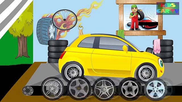 Police Car | Police Car Repair | Car Garage | Car Repair | kids videos