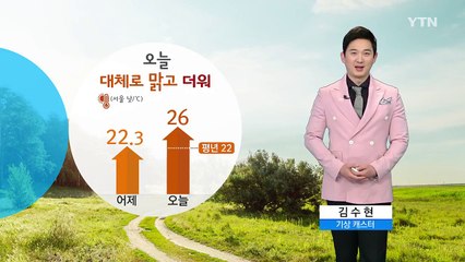 [날씨] 오늘 대체로 맑고 초여름 더위 / YTN