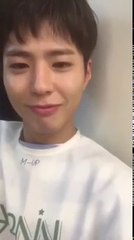 박보검 트윗 영상 라이브 방송 📺