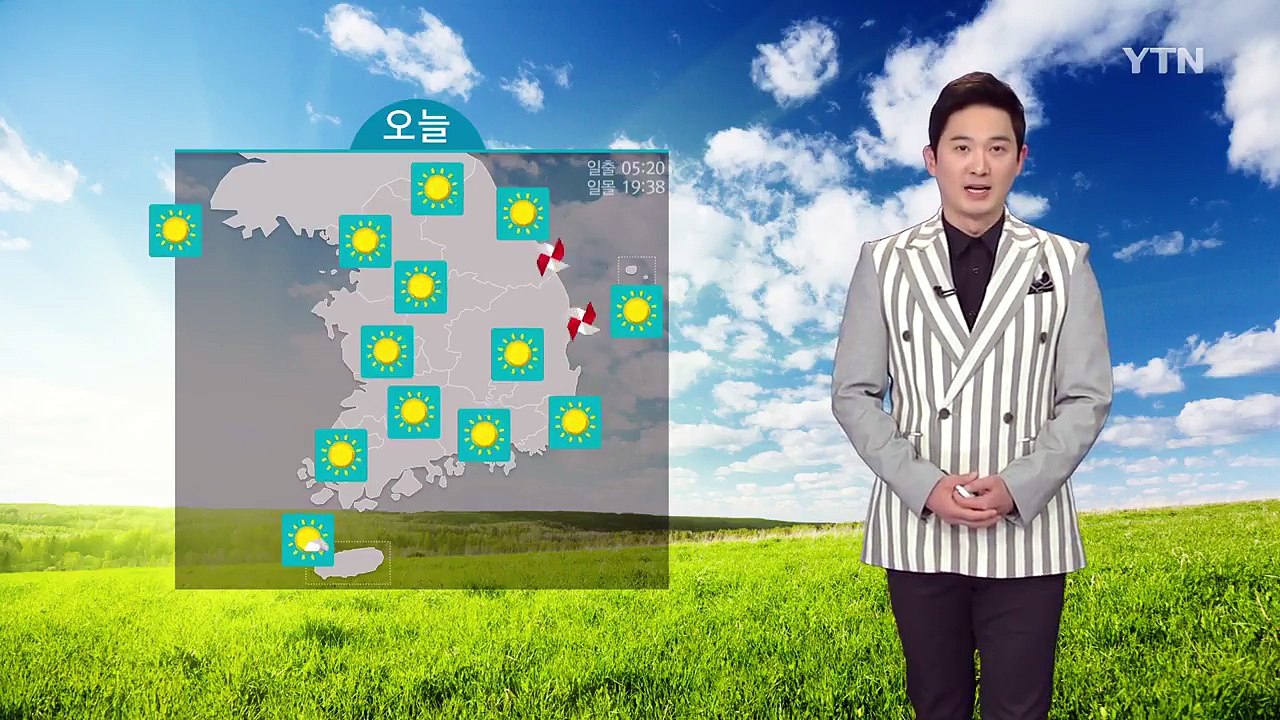 [날씨] 오늘 맑고 때 이른 더위 기승 / YTN