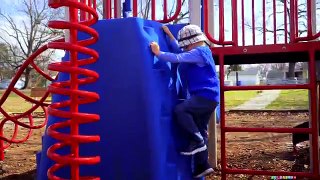 Entrez Dans le enfants pour vlog aire de jeux glisse America Park vlogs swing mur vidéo max