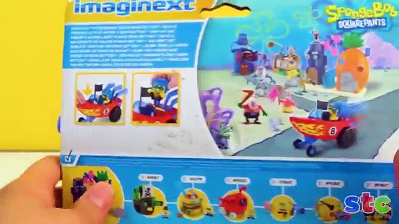 Fisher Price Imaginext Bob Esponja set del Crustacio Cascarudo