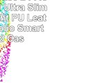 iPad Mini Case 2 PACK DteckTM Ultra Slim Lightweight PU Leather Flip Folio Smart