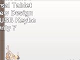 7 Scout All Models 7kbl Universal Tablet Pc Case New Design with Micro USB Keyboard