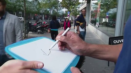 "Je découvre à quoi ressemble un clitoris" : des passants tentent de dessiner l'organe du plaisir féminin