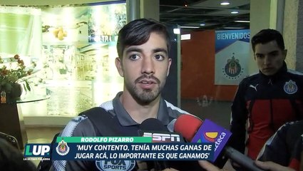 “Nos hacía falta este triunfo”: Rodolfo Pizarro