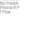 Piel Frama 692 Black Leather Slim Pouch for Apple iPhone 6 Plus  6S Plus