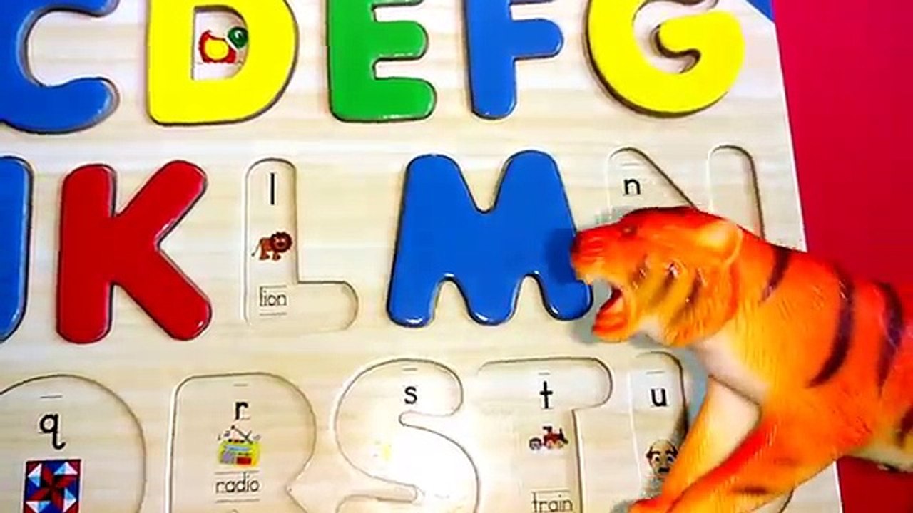 A B C alfabetos y Niños para Aprender aprendizaje deja toronjil Norte rompecabezas con de madera Doug-easy t