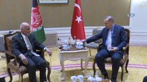 Cumhurbaşkanı Erdoğan, Afganistan Cumhurbaşkanı ile Görüştü