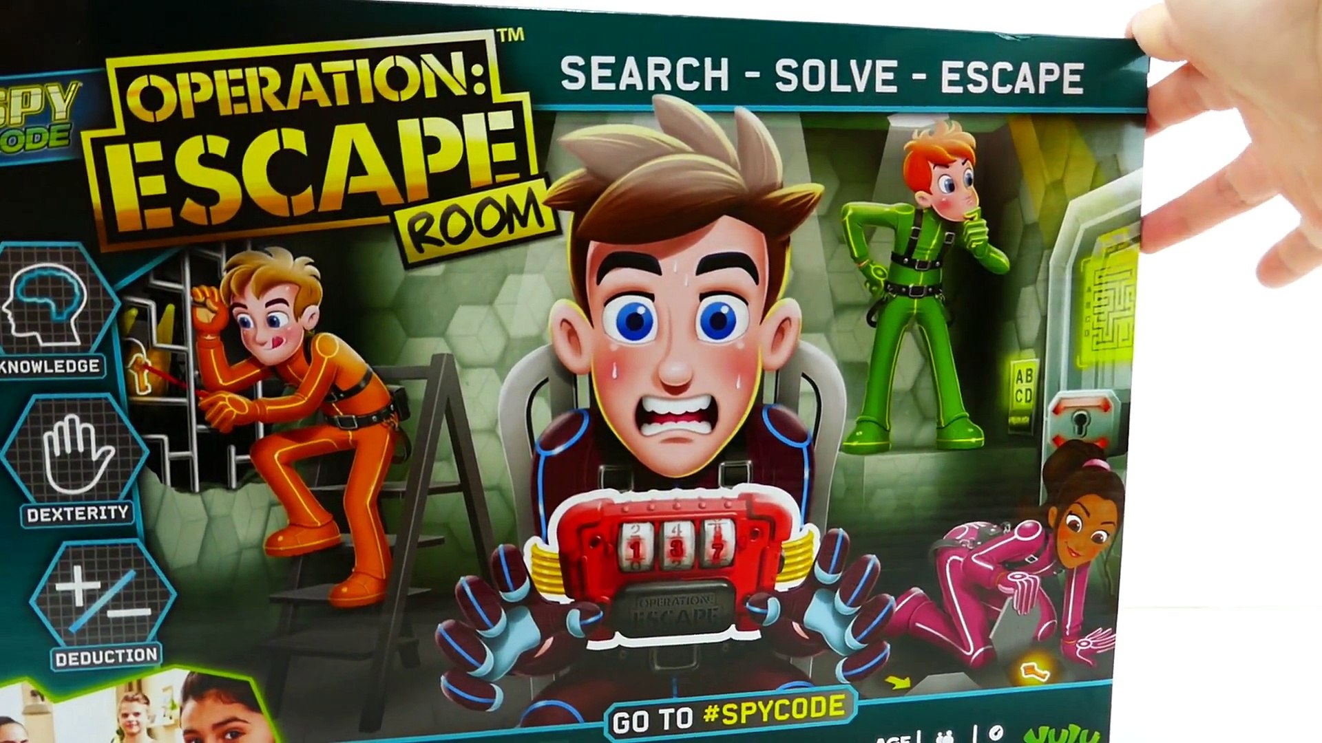 Yulu Spy Code Operation Escape Room Challenge Game 