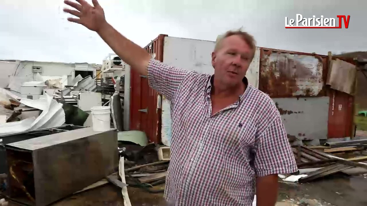 Ouragan Irma : Richard a perdu son entreprise et sa maison