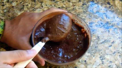 SORVETE DE CHOCOLATE CASEIRO DE 3 INGREDIENTES