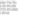 UpBright New Global AC  DC Adapter For Sony Vaio Tap 20 SVJ202 SVJ20214CYB SVJ20215CXB