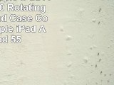 SingPad Apple iPad Air Case  360 Rotating Folio Stand Case Cover for Apple iPad Air iPad
