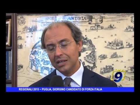 REGIONALI 2015 | Puglia, Giorgino candidato di Forza Italia