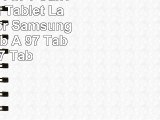 VanGoddy 4 in 1 Canvas 10 Inch Tablet Laptop Bag for Samsung Galaxy Tab A 97 Tab S2