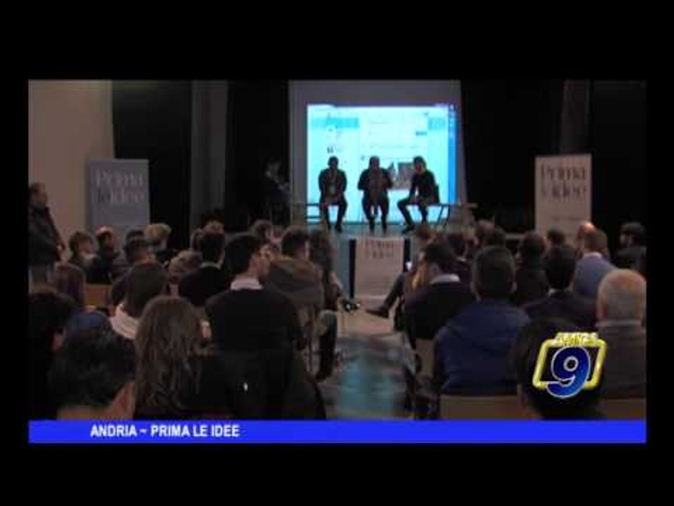 ANDRIA | "Prima le idee" con i senatori Gasparri ed Amoruso