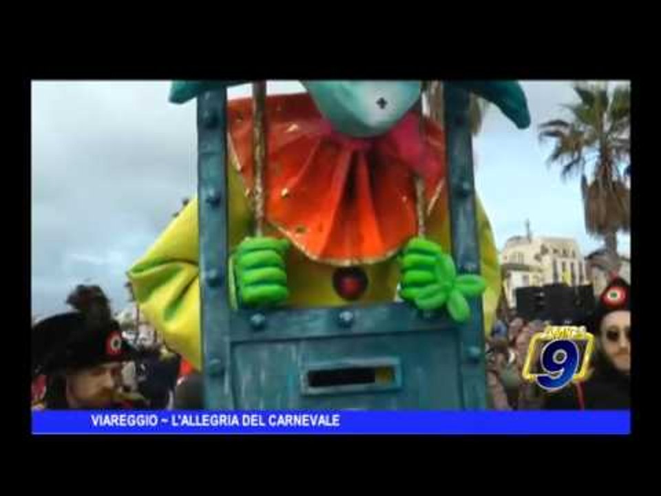 VIAREGGIO | L'allegria del Carnevale