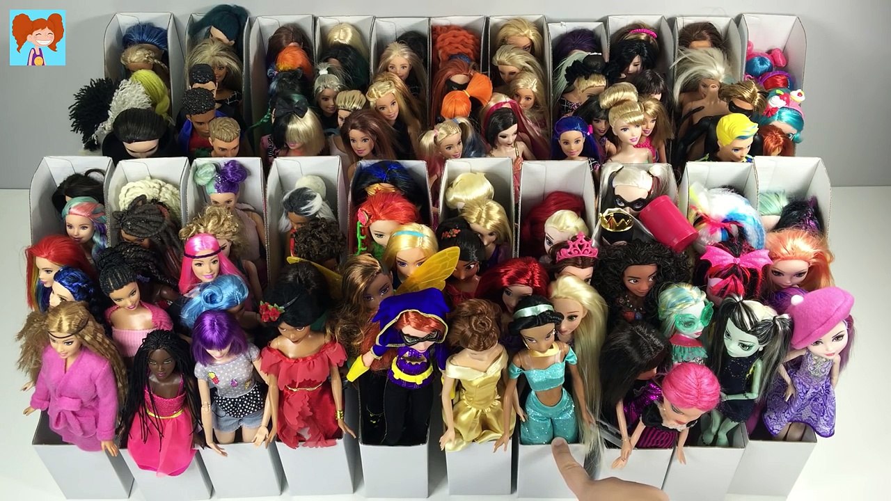 Barbie Koleksiyonu Tüm Tasarım Oyuncak Bebekleri İnceleme Oyuncak Yap -  Dailymotion Video