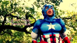 Amérique et capitaine Noël petit homme araignée super-héros avec 6 Supergirl superbe