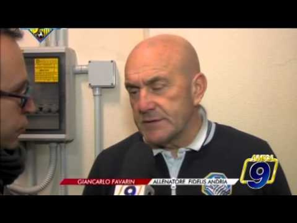 Monopoli - Fidelis Andria 2-0 | Post Gara Giancarlo Favarin - Allenatore Fidelis Andria