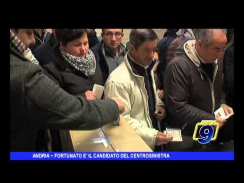 ANDRIA | Fortunato è il candidato del centrosinistra