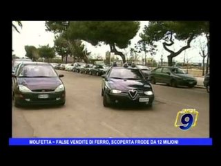 MOLFETTA | False vendite di ferro, scoperta frode da 12 mln