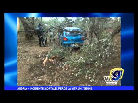 ANDRIA | Incidente mortale, perde la vita un 73enne