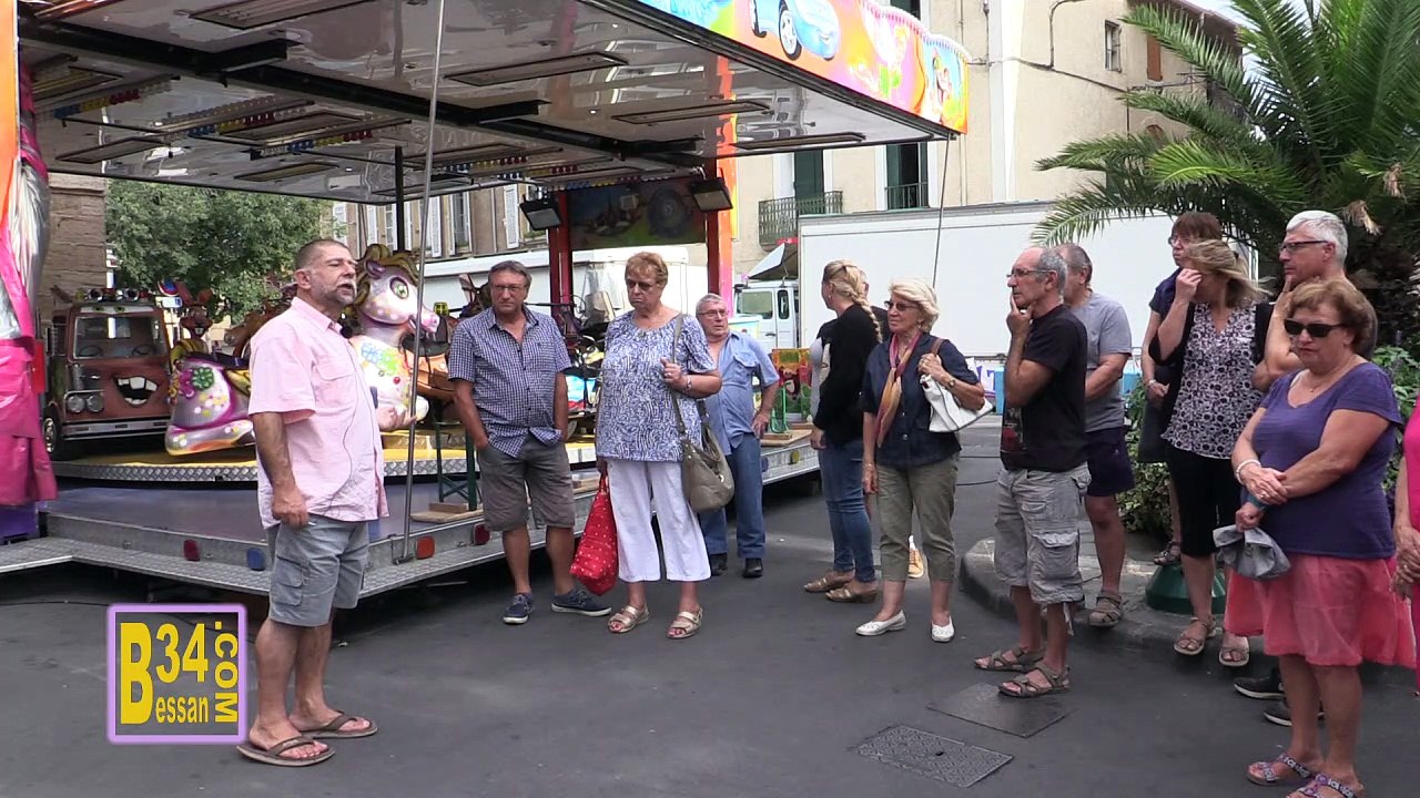 Visite de BESSAN avec  Denis Nepipvoda