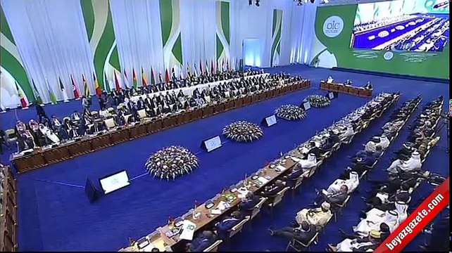 Erdoğan İslam İşbirliği Teşkilatı Bilim ve Teknoloji Zirvesi’nde konuştu