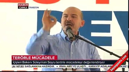Bakan Soylu: İHA ile teröristin kol saatinin hangi marka olduğunu görebilecek kabiliyetteyiz