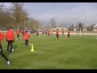 Manchester City TTT Passage and Shooting Exercise