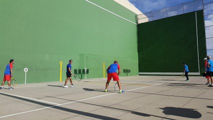 Frontenis 3ª división Rivas vs Torrejón 2ª partida set 1