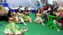 Bride and sisters' dance performance at Mehendi -Amaneha wedding-