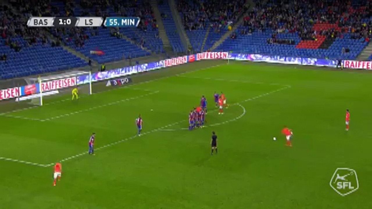 FC Basel 1:1 Lausanne (Swiss Super League 9.  September 2017)
