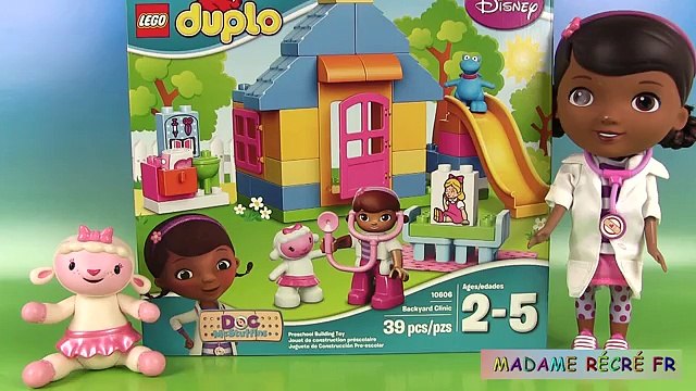 Arrière-cour clinique fr dans mini- Lego Duplo 10606 Clinique Docteur La Peluche Dr. jardin ju