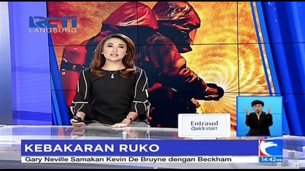 Belasan Ruko Terbakar di Cirebon