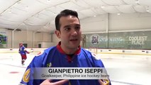 Goalkeeper of PH ice hockey team talks about SEAG competition