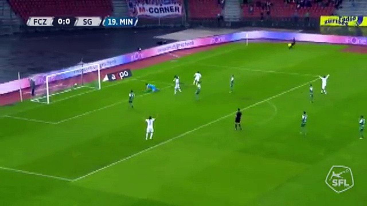 FC Zürich 1:0 St. Gallen (Swiss Super League 9.  September 2017)