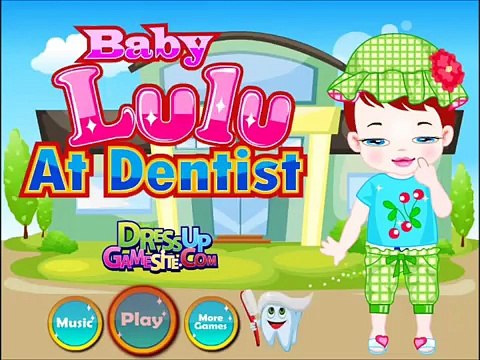 Baby Lulu At Dentist Gameplay for little kids-Dental Care-Baby Games