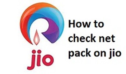 How To Check Reliance Jio 4G data Balance