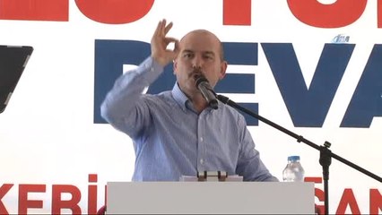 İçişleri Bakanı Soylu: "İha'yla Teröristin Kol Saatinin Hangi Marka Olduğunu Bile Görebilecek...