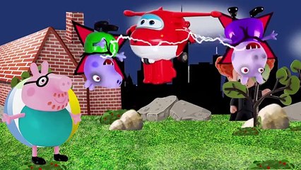 Desenho Peppa pig vários George Lobisomem Peppa Vampiro Mamae pig com raiva LadyBug Jet Su