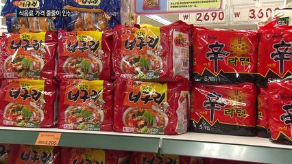 라면·치킨·음료 업체, 원가 부담 줄었는데도 가격 인상 / YTN